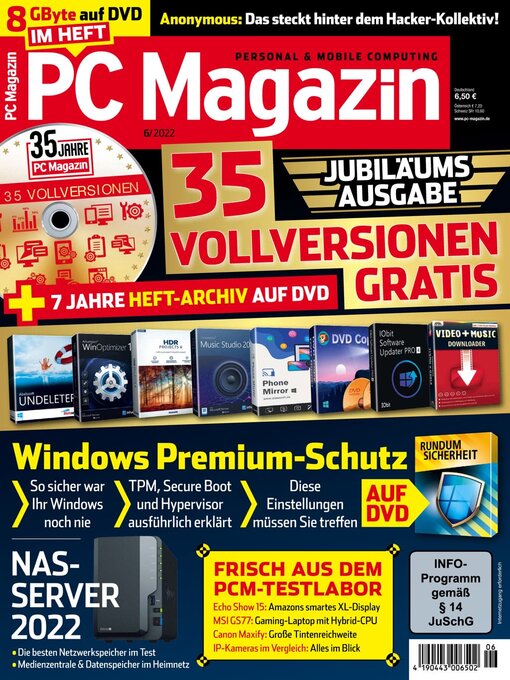 Title details for PC Magazin/PCgo by Five Monkeys Tech GmbH  - Available
